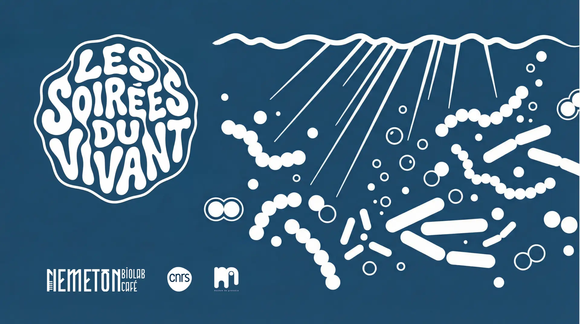 Illustration de la Soirée du Vivant « Le premier souffle : comment les microbes ont oxygéné la Terre », au Muséum de Grenoble