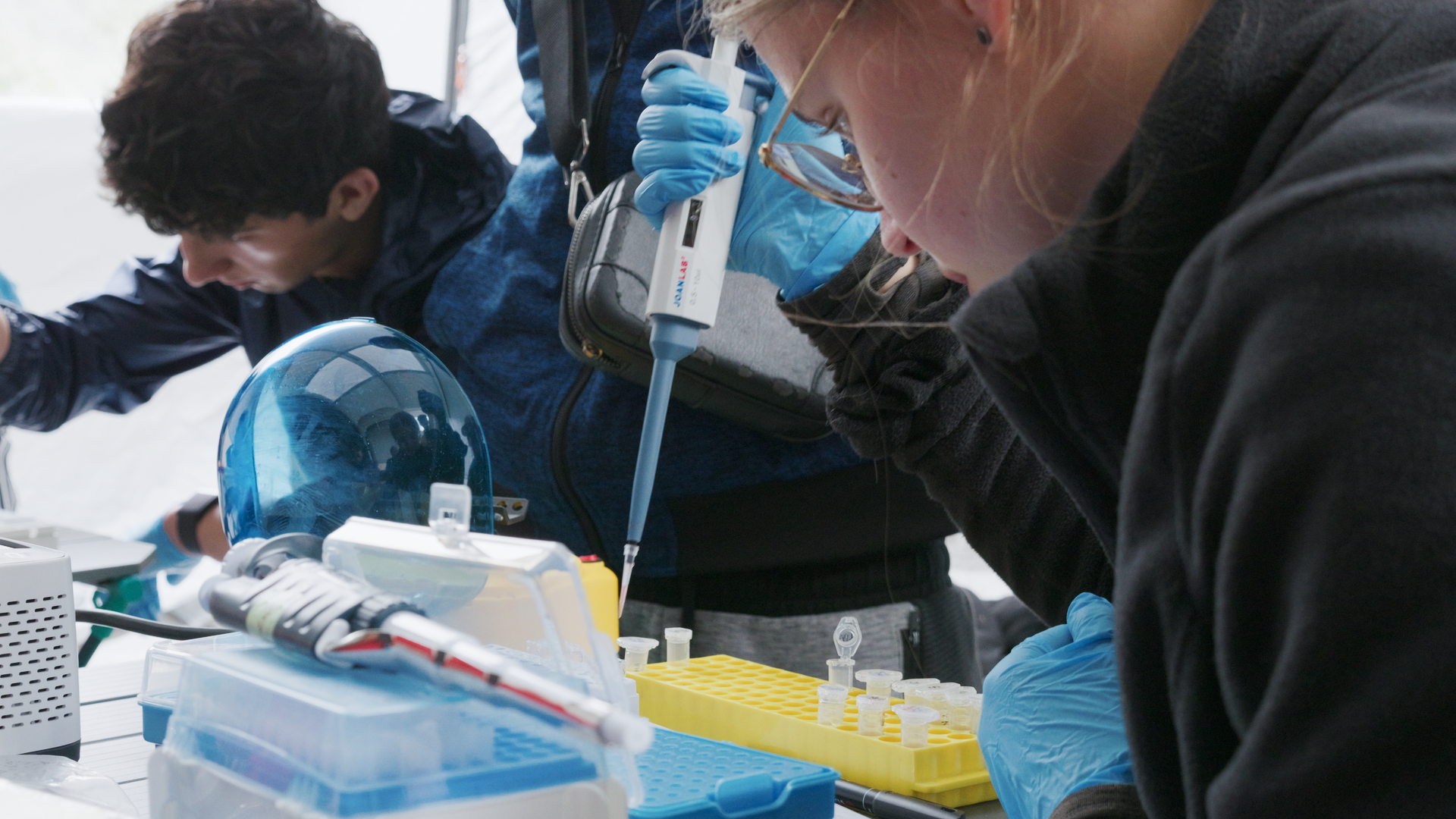 ADN environnemental — Terrain